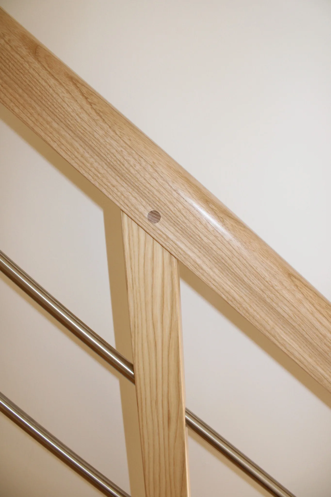 Escalier en Frêne massif — Escalier (vue 6)