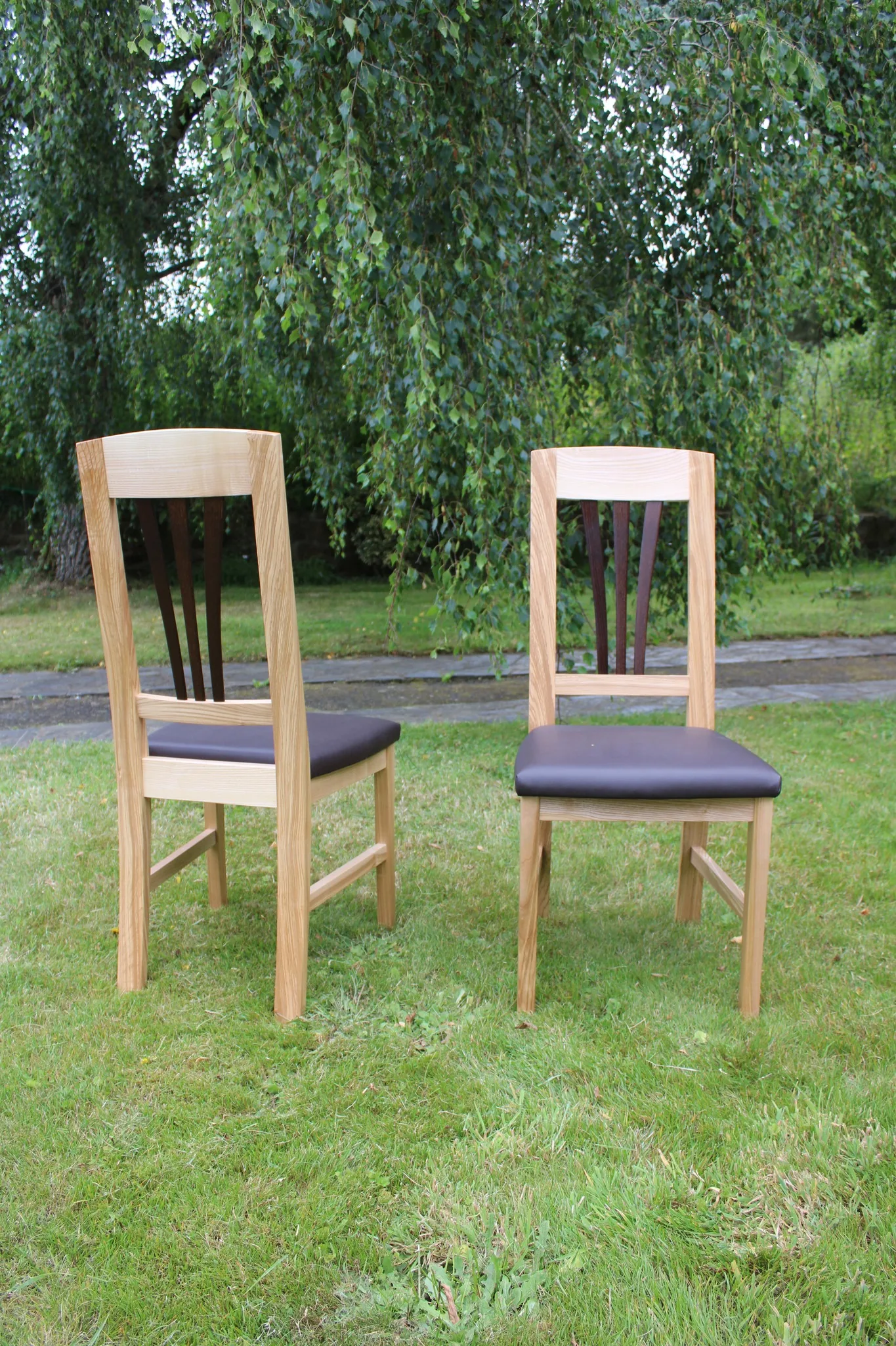 Chaise Heol en Frêne, chêne, hêtre ou noyer
