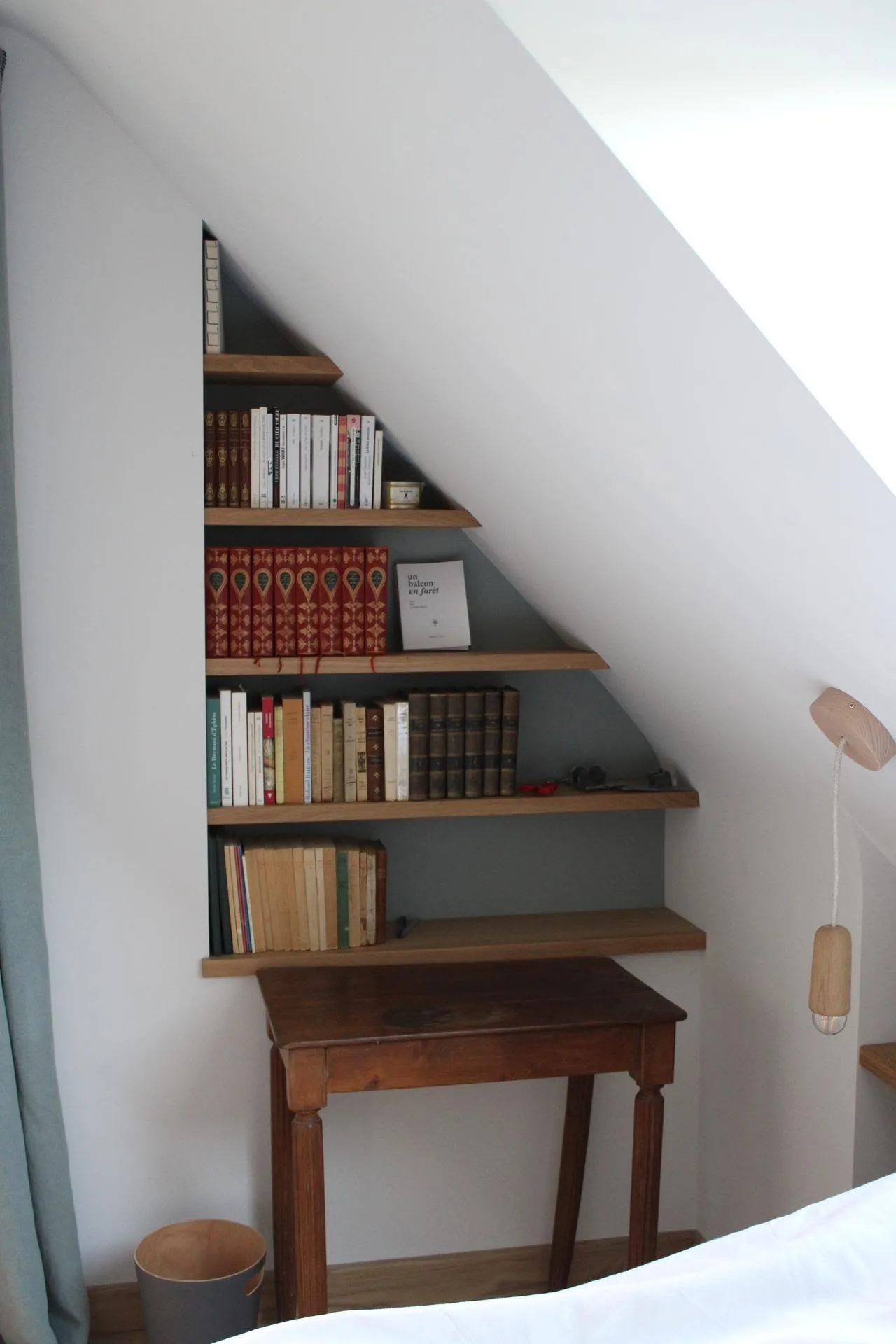 Bibliothèque sous pente — Bibliothèque